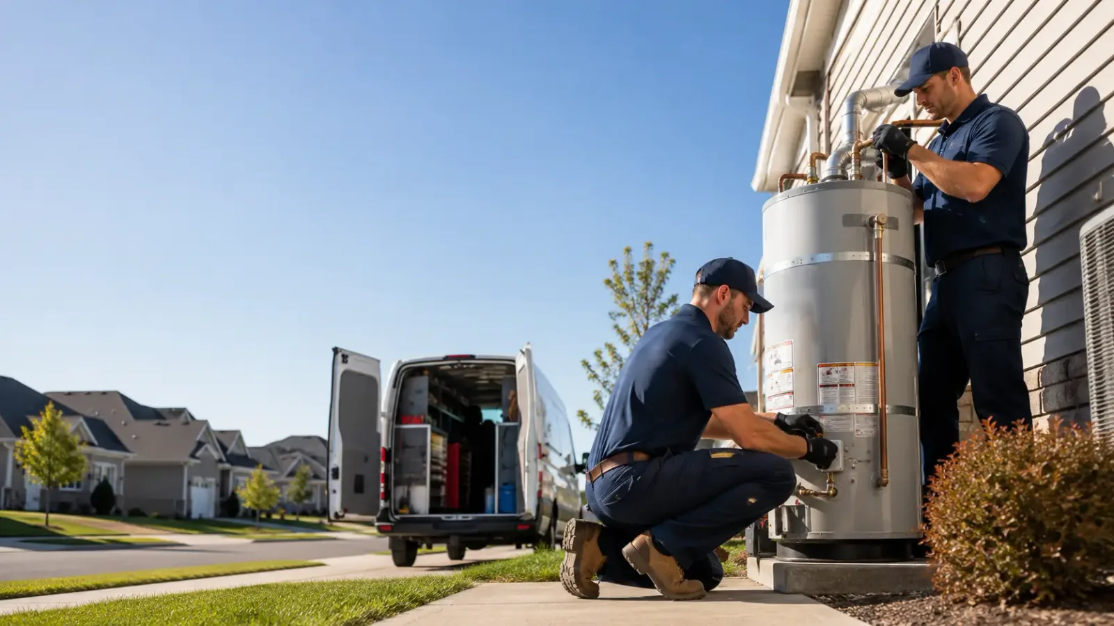 Water Heater Installation in Bloomingburg, OH